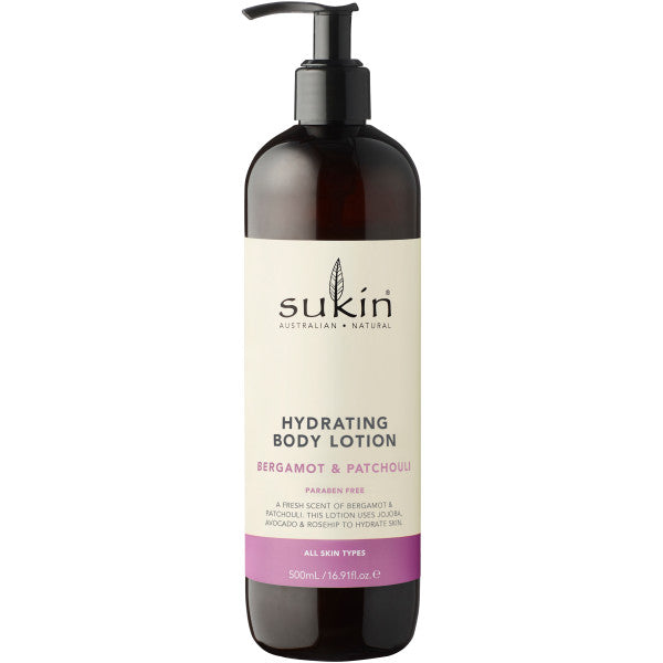 Bergamot & Patchouli Hydrating Body Lotion 500ml