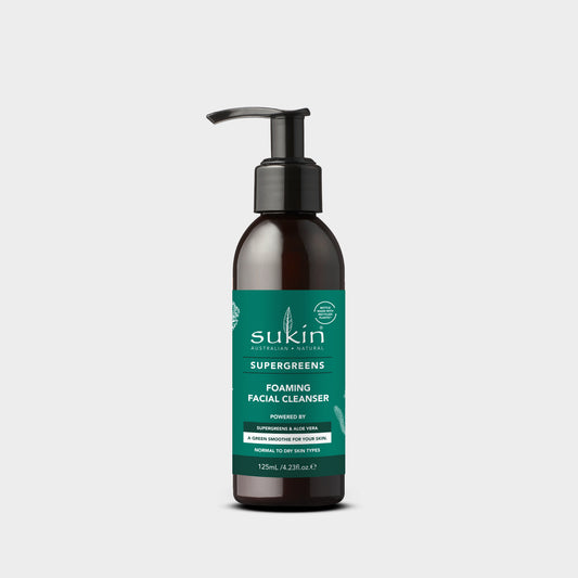 Sukin Super Greens Foaming Facial Cleanser 125ml