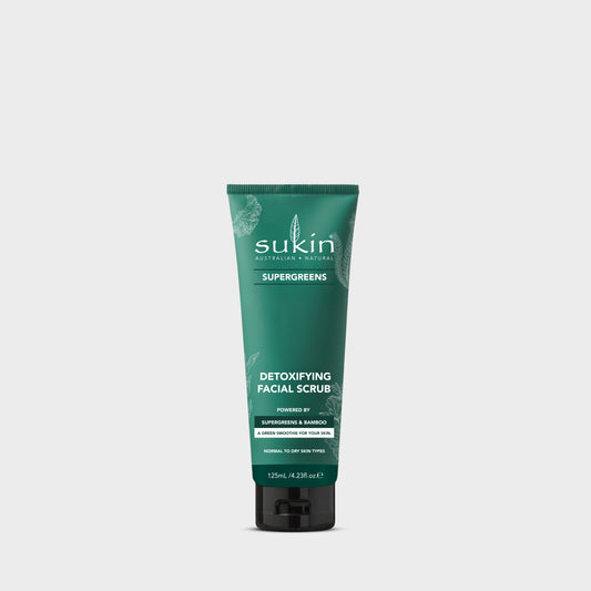 Sukin Super Greens Detoxifying Facial Scrub 125Ml