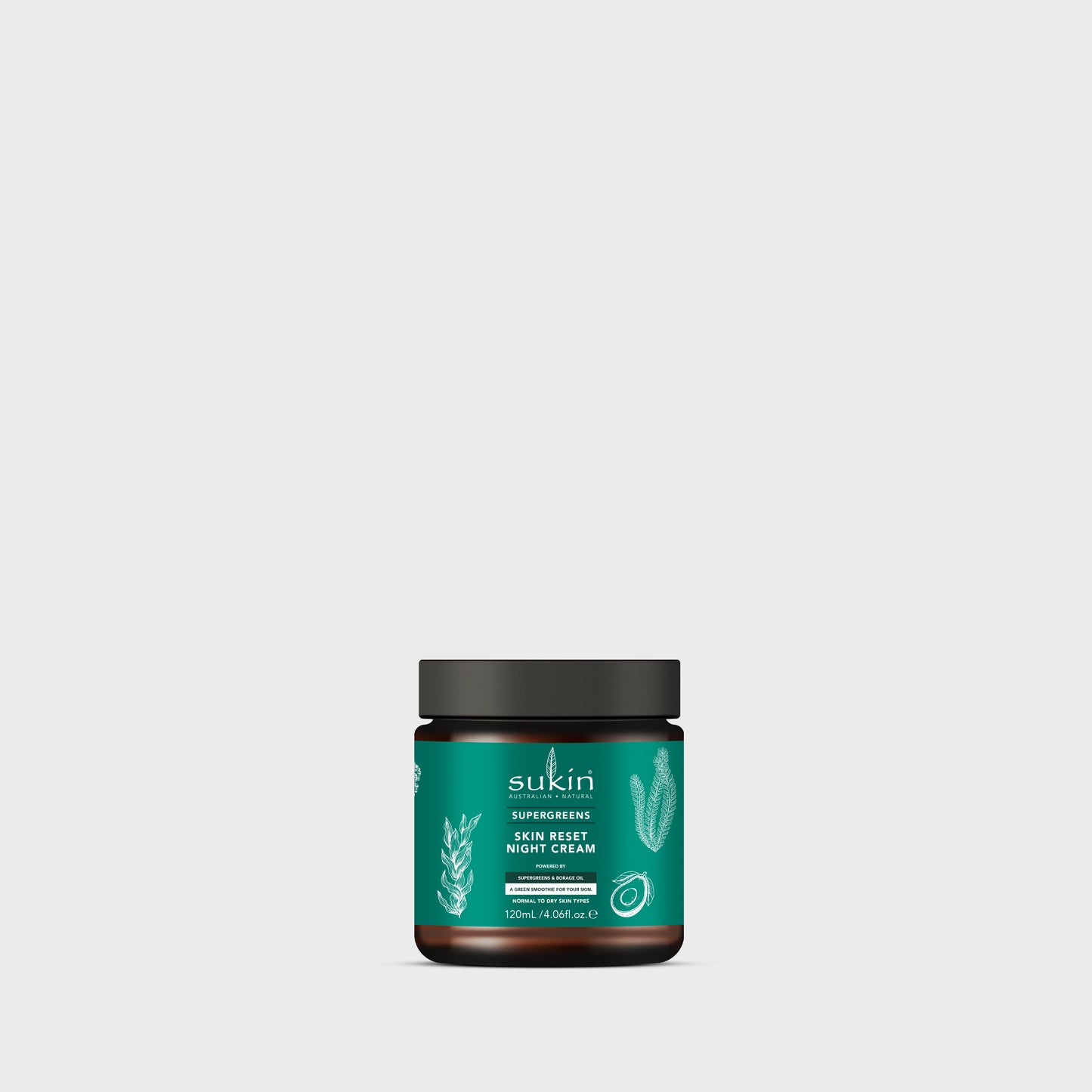 Sukin Super Greens Skin Reset Night Cream 120ml