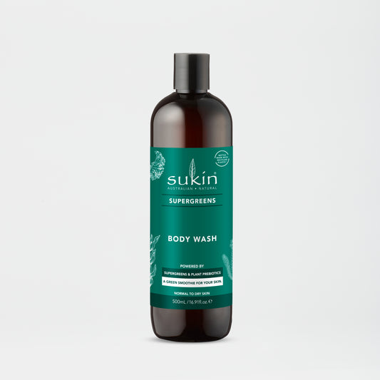 Sukin Super Greens Body Wash 500ML