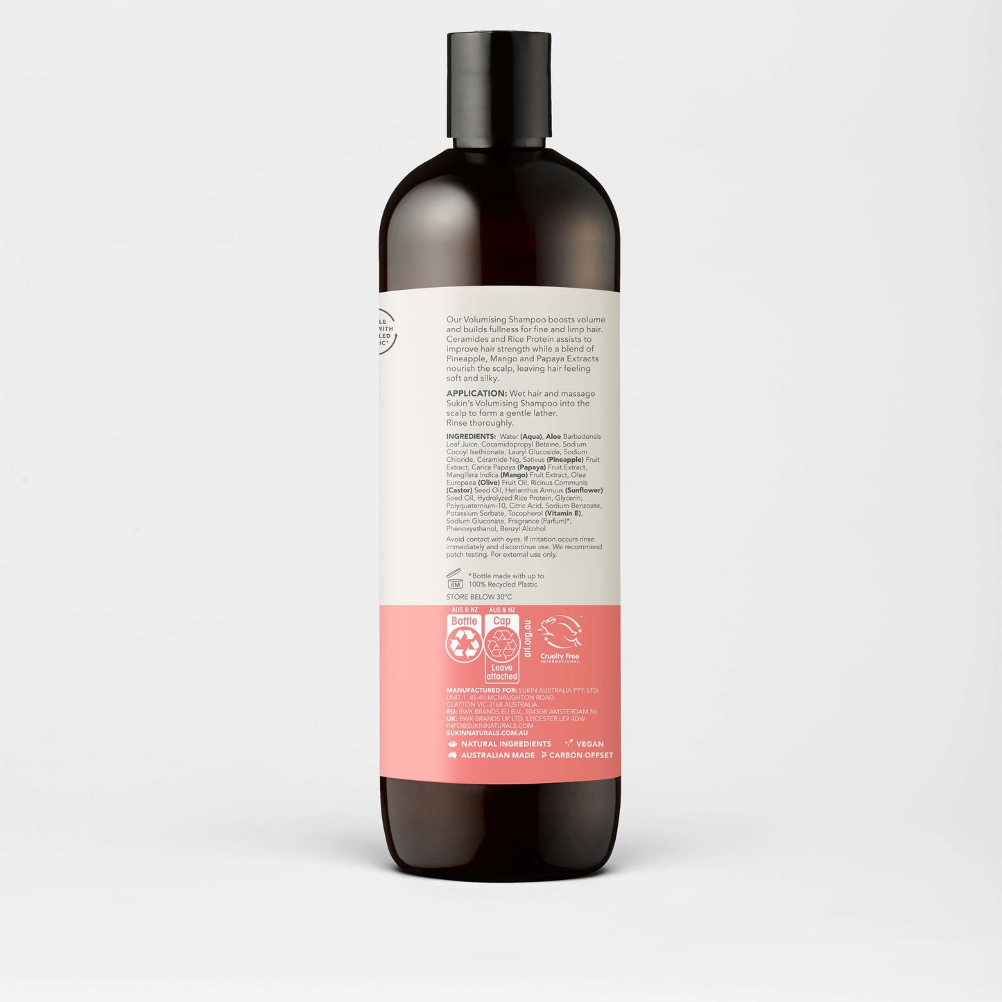 Volumising Shampoo | Hair Care 500ml