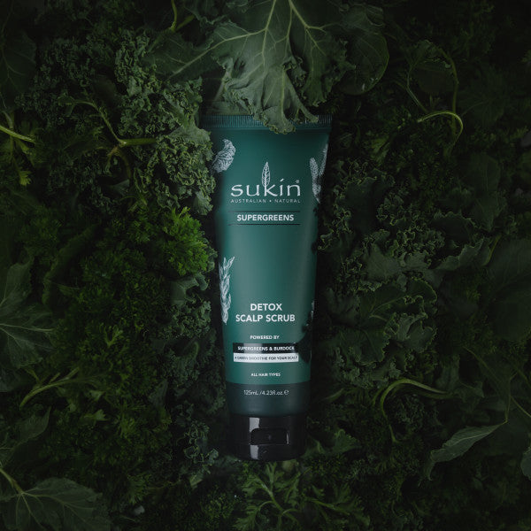 Sukin Super Greens Detoxifying Facial Scrub 125Ml