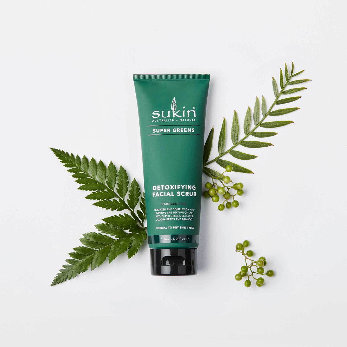 Detoxifying Facial Scrub | Super Greens 125ml