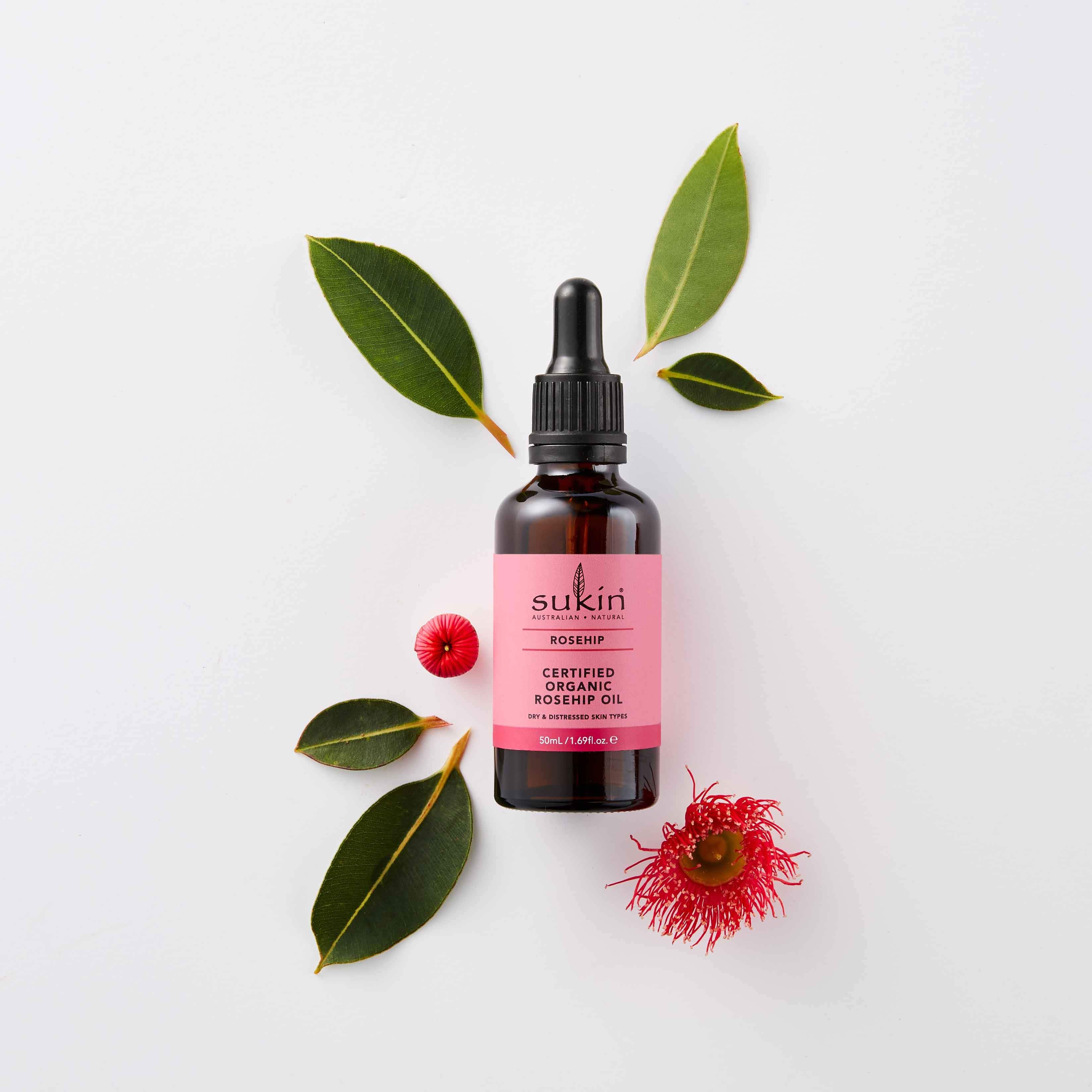 Sukin Natural Certified Organic Rosehip Oil 50ml – Sukin Naturals UK
