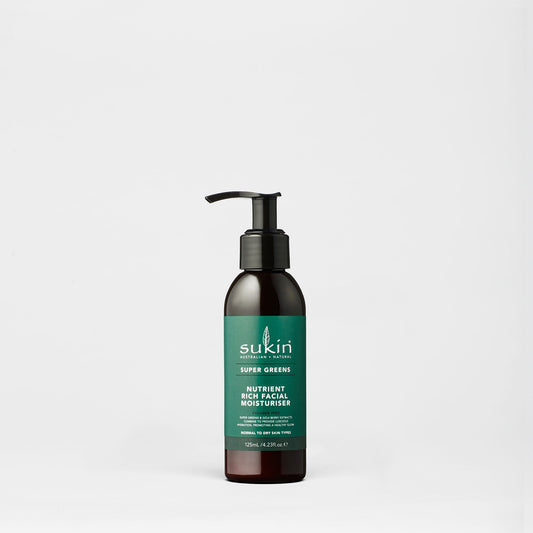 Nutrient Rich Facial Moisturiser | Super Greens 125ml