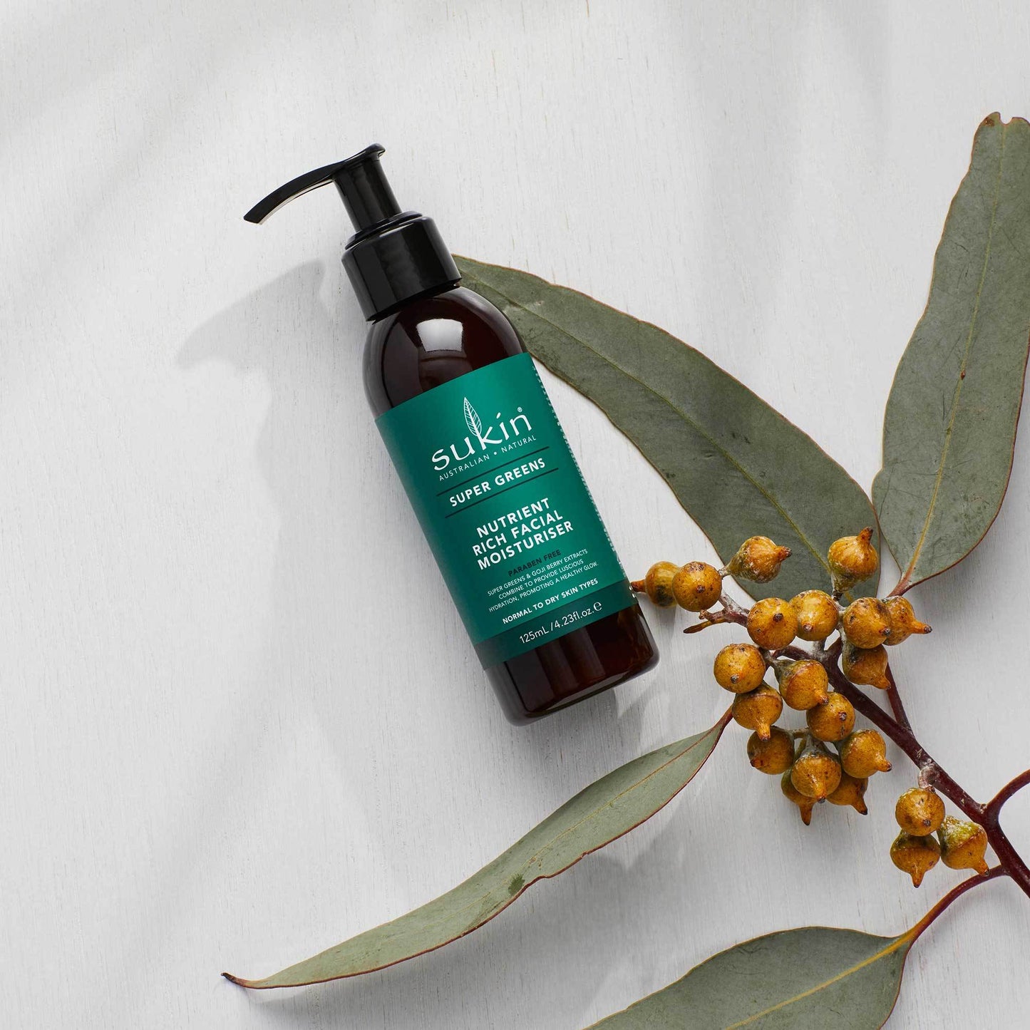 Nutrient Rich Facial Moisturiser | Super Greens 125ml